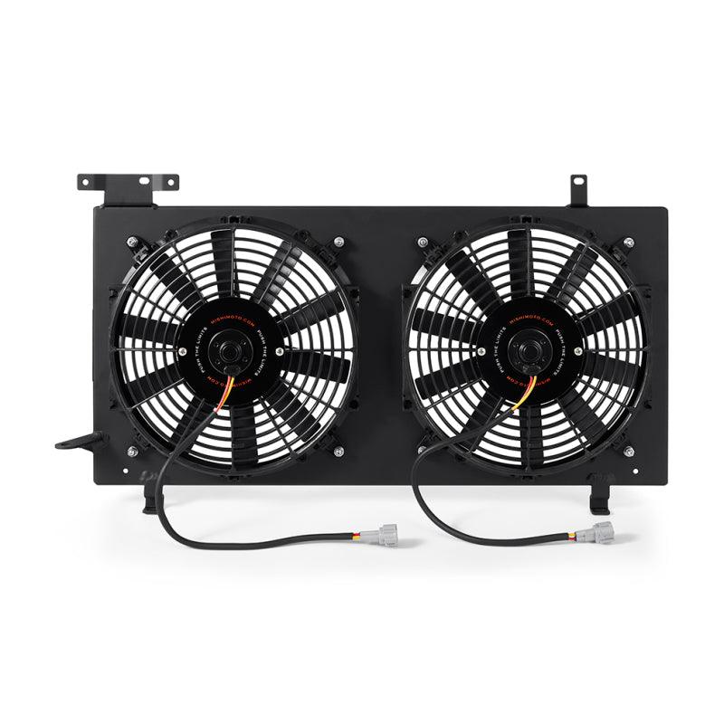 Mishimoto 08+ Subaru WRX/STI PNP Aluminum Fan Shroud Black - Saikospeed