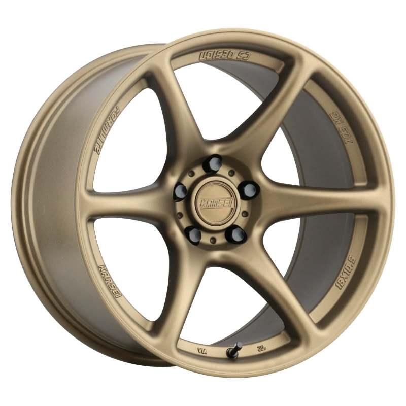 Kansei K11B Tandem 18x9.5in / 5x114.3 BP / 22mm Offset / 73.1mm Bore - Bronze Wheel - Saikospeed