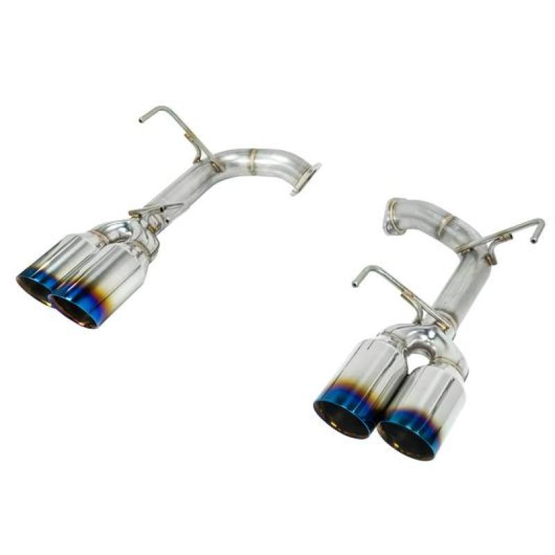 Remark Subaru WRX STi VA Axle Back Exhaust w/ Titanium Stainless Double Wall Tip - 4 Inch Version - Saikospeed