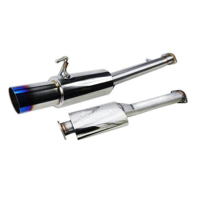 ISR Performance GT Single Exhaust With Burnt Tip- Nissan 350Z - Saikospeed