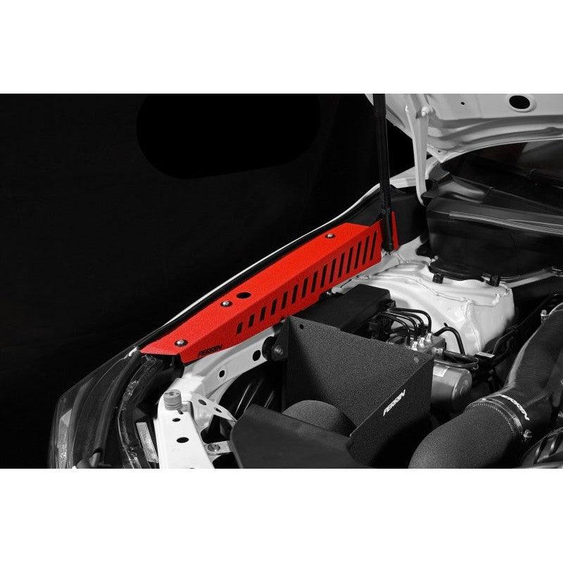 Perrin 22-23 Subaru WRX Fender Shroud Set - Red - Saikospeed