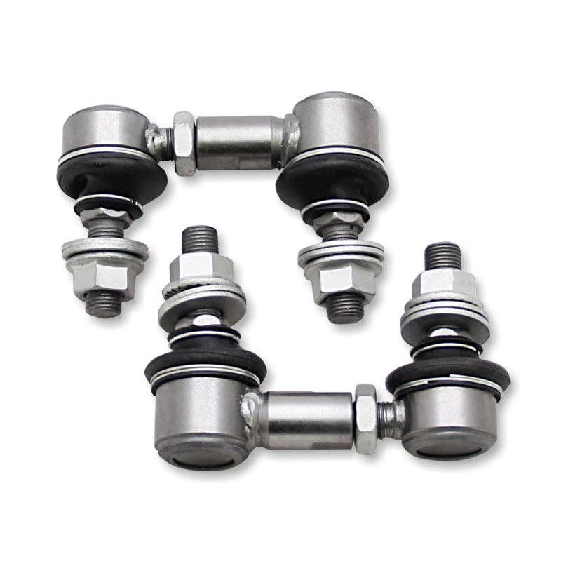 SuperPro 2015 Subaru WRX Limited Front HD Adjustable End Link Set (12mm Studs 75mm-85mm) - Saikospeed