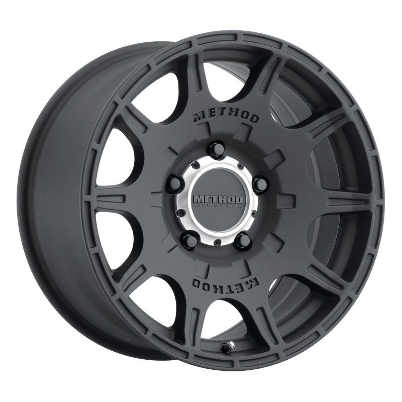 Method MR308 Roost 17x8.5 0mm Offset 5x5 71.5mm CB Matte Black Wheel - Saikospeed