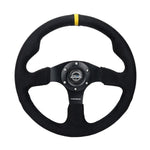 NRG Reinforced Steering Wheel (320mm) Alcantara Steering Wheel w/ Black Stitching