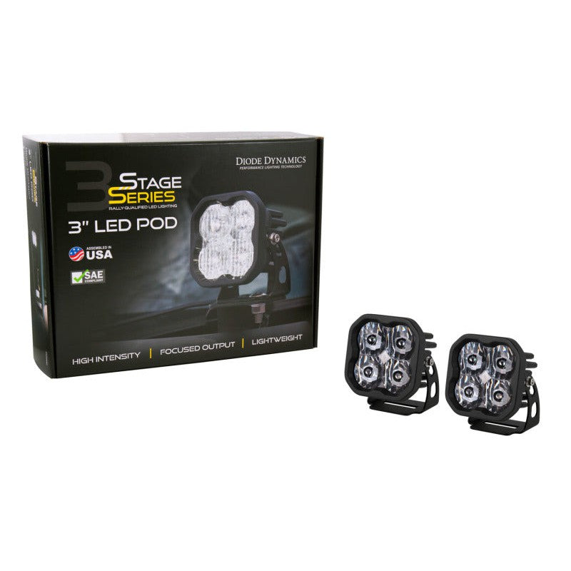 Diode Dynamics SS3 LED Pod Max - White Driving Standard (Pair)