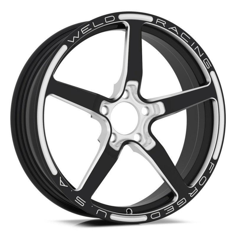 Weld Alumastar 1-Piece 18x6 / 5x115 BP / 2.7in. BS Black Wheel - Non-Beadlock - Saikospeed