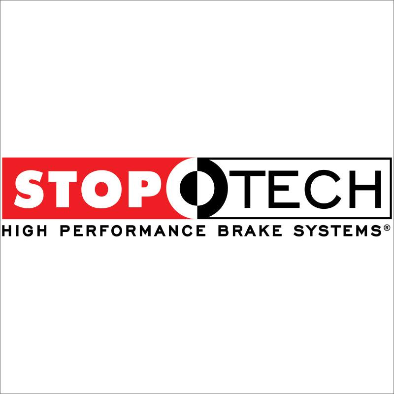 StopTech Power Slot 2015 Subaru WRX (w/o EyeSight) Rear Left Slotted Rotor - Saikospeed