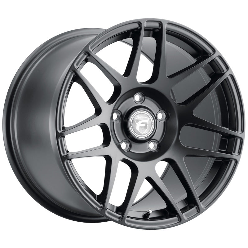 Forgestar F14 Drag 18x8 / 5x120 BP / ET15 / 5.125in BS Satin Black Wheel