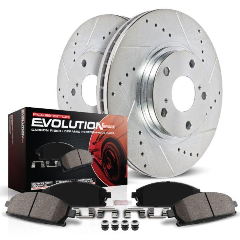 Power Stop 14-15 Acura ILX Front Z23 Evolution Sport Brake Kit - Saikospeed