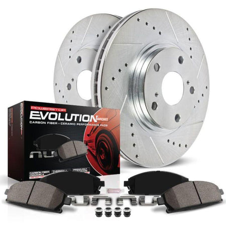 Power Stop 13-16 Subaru BRZ Rear Z23 Evolution Sport Brake Kit - Saikospeed