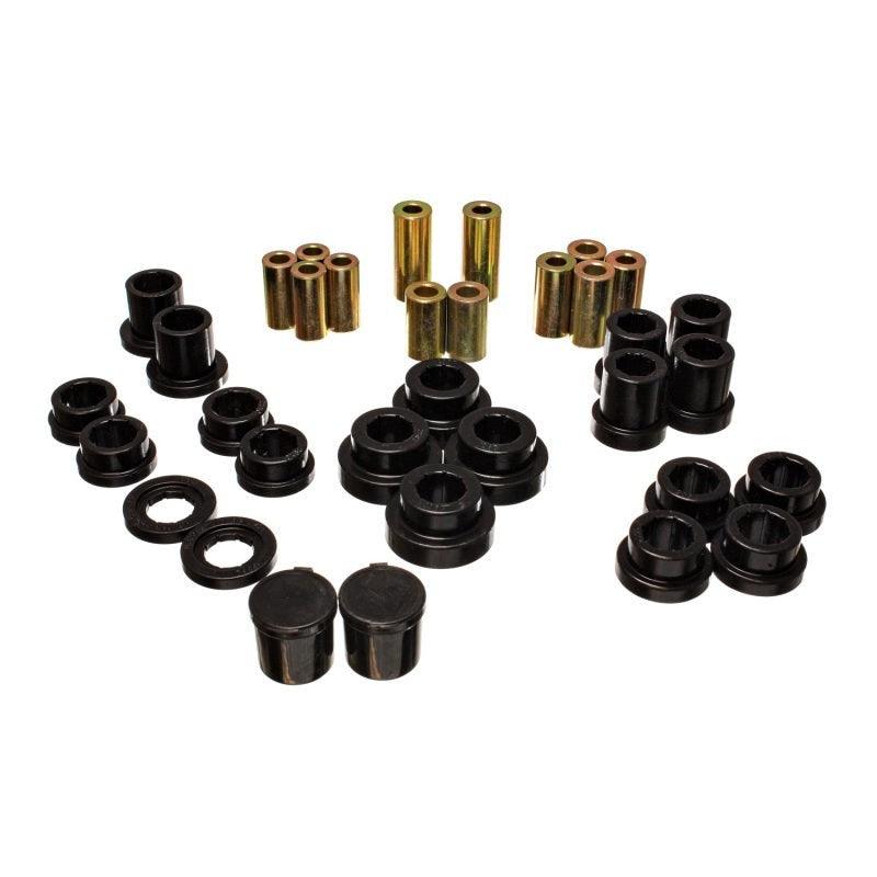 Energy Suspension 00-09 Honda S2000 Black Rear End Control Arm Bushing Set - Saikospeed