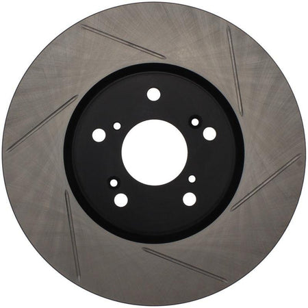 StopTech Power Slot Slotted 04-08 Accura TL (Brembo Caliper) Front Left Rotor - Saikospeed