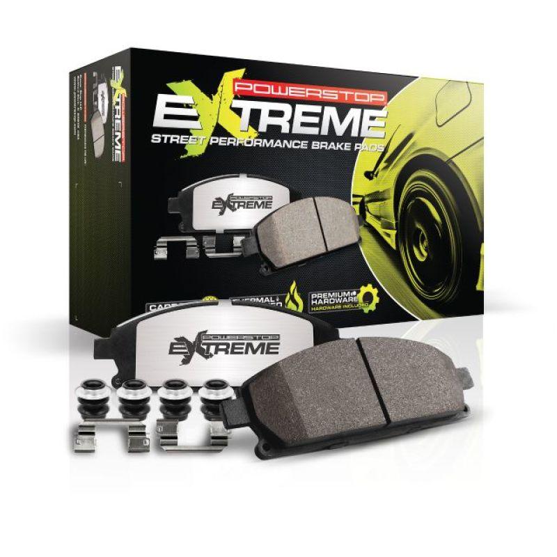 Power Stop 13-16 Subaru BRZ Rear Z26 Extreme Street Brake Pads w/Hardware - Saikospeed