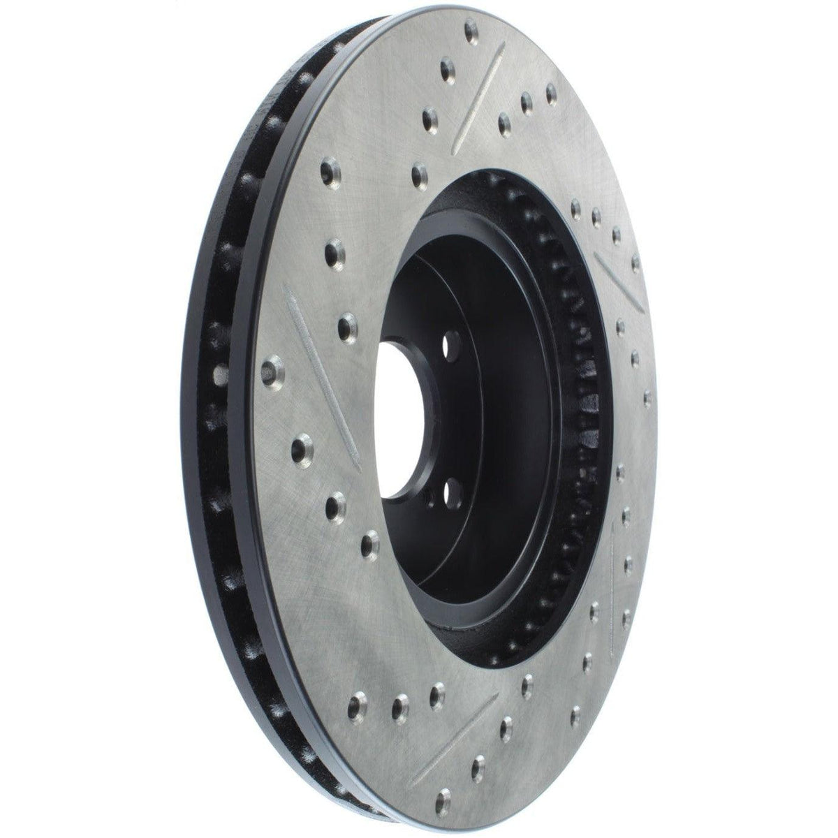 StopTech Slotted & Drilled Sport Brake Rotor - Saikospeed