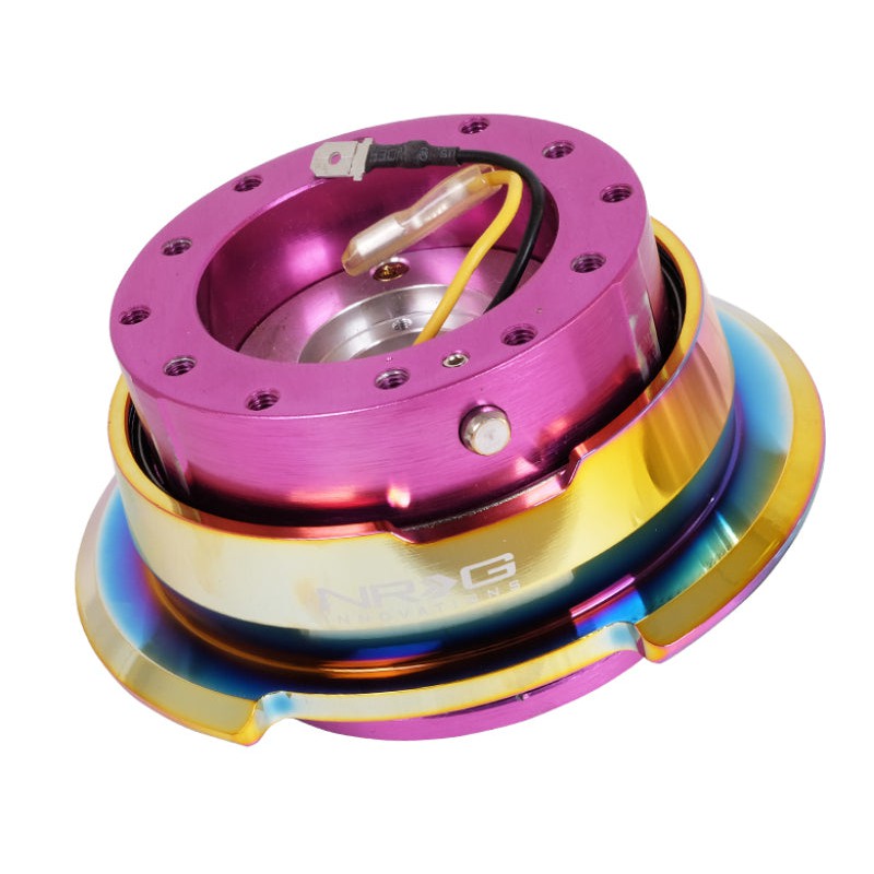 NRG Quick Release Gen 2.8 - Purple Body / Neochrome Ring