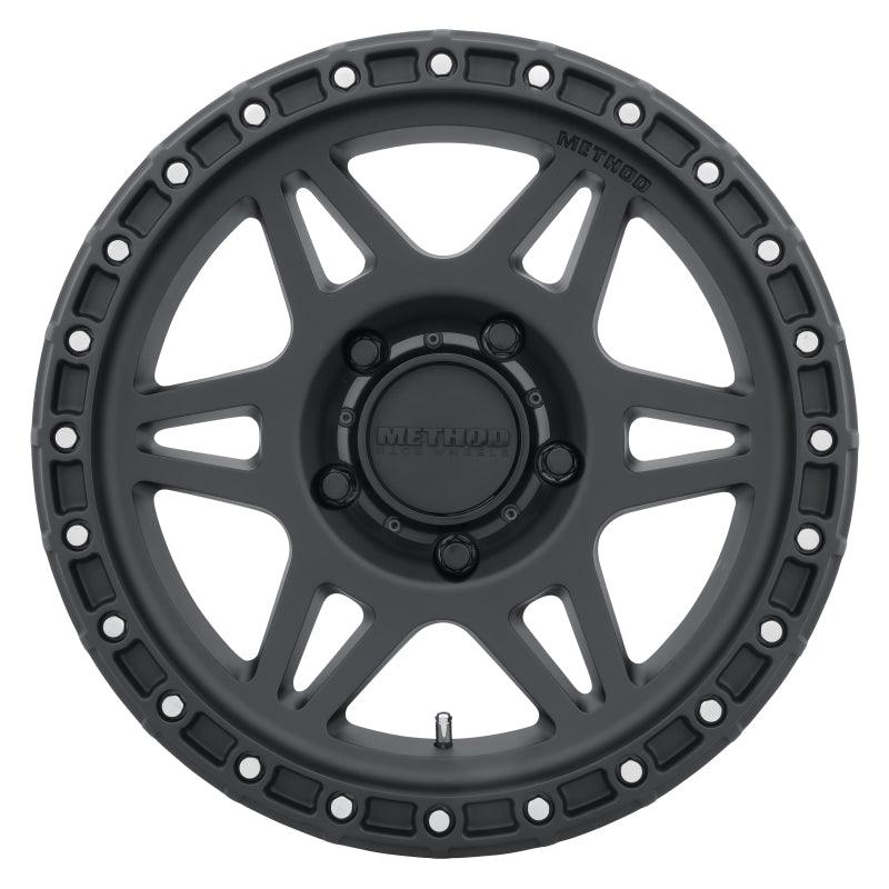 Method MR312 17x8.5 0mm Offset 5x5 71.5mm CB Matte Black Wheel - Saikospeed