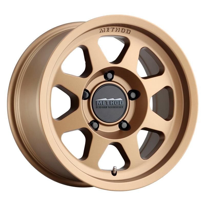 Method MR701 17x7.5 +30mm Offset 5x4.5 73mm CB Method Bronze Wheel - Saikospeed