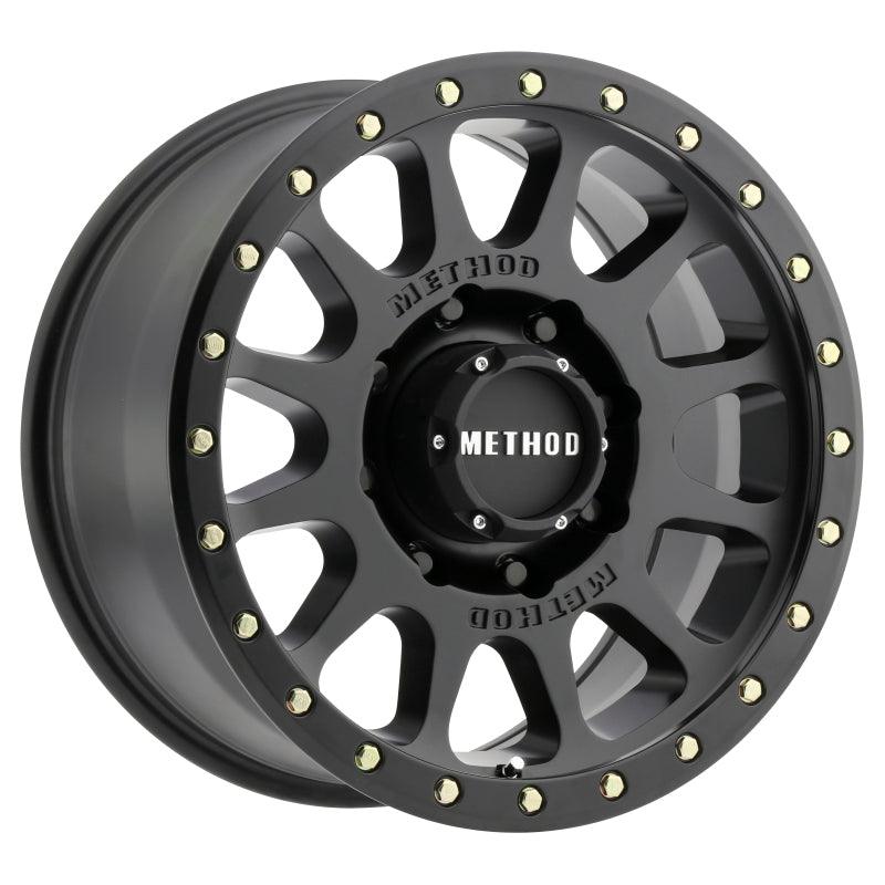 Method MR305 NV HD 17x8.5 0mm Offset 8x6.5 130.81mm CB Matte Black Wheel - Saikospeed