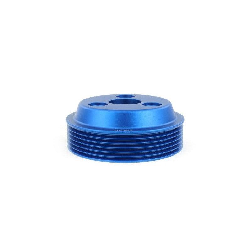 Perrin 15-21 Subaru WRX Lightweight Water Pump Pulley - Blue - Saikospeed