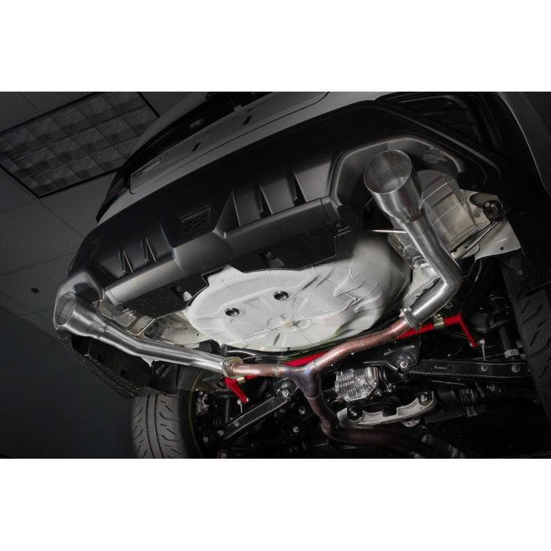 Perrin 22-23 Subaru WRX Dual Single Tip 304SS Axle Back Exhaust - Saikospeed