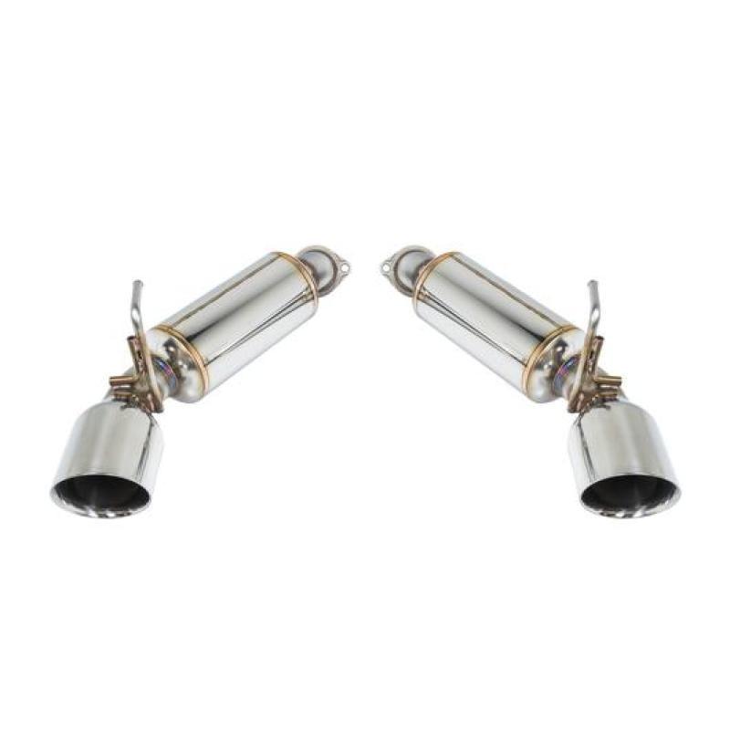 Remark 09-19 Nissan 370z Axle Back Exhaust w/Stainless Double Wall Tip - Saikospeed