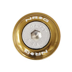 NRG Fender Washer Kit w/Rivets For Plastic (Titanium) - Set of 10