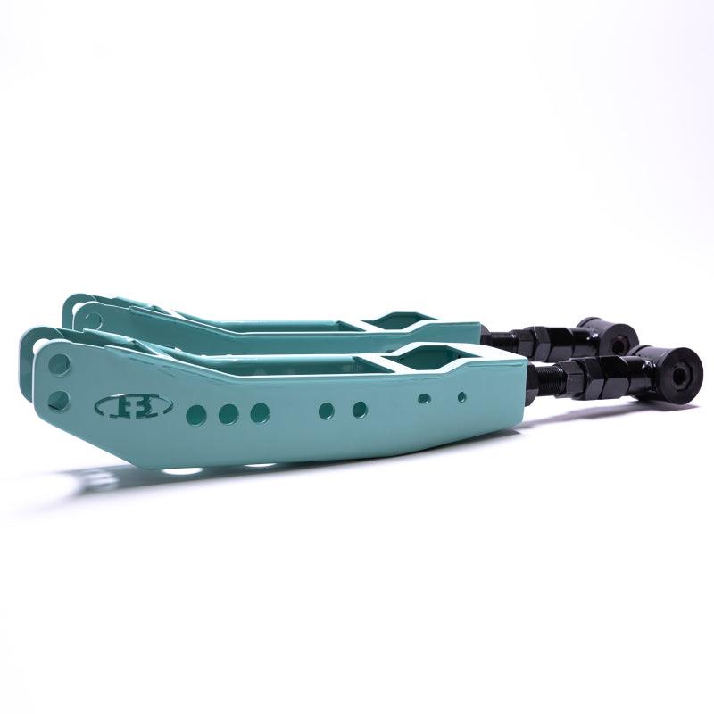 BLOX Racing Rear Lower Control Arms - Teal (2013+ Subaru BRZ/Toyota 86 / 2008+ Subaru WRX/STI) - Saikospeed