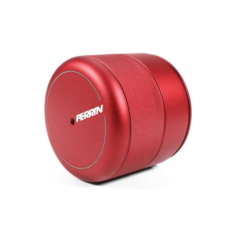 Perrin 2015+ Subaru WRX/STI Oil Filter Cover - Red - Saikospeed