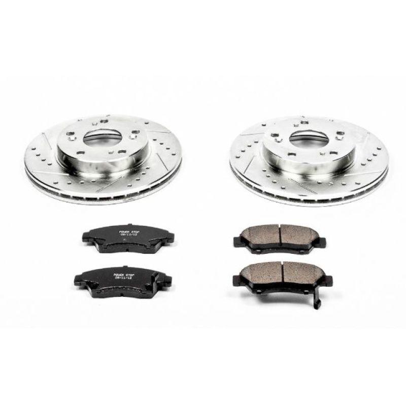 Power Stop 02-06 Acura RSX Front Z23 Evolution Sport Brake Kit - Saikospeed