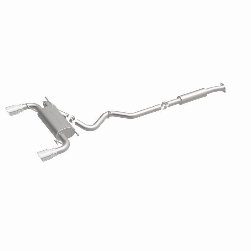 MagnaFlow 13 Scion FR-S / 13 Subaru BRZ Dual Split Rear Exit Stainless Cat Back Performance Exhaust - Saikospeed
