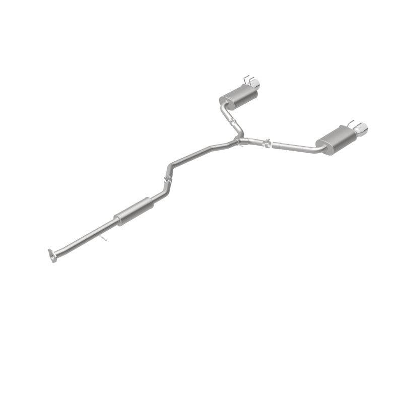 MagnaFlow Sys C/B 2015 Honda Accord 3.5L V6 2.5in SS Dual Split Rear Polished 4.5 Tip - Saikospeed