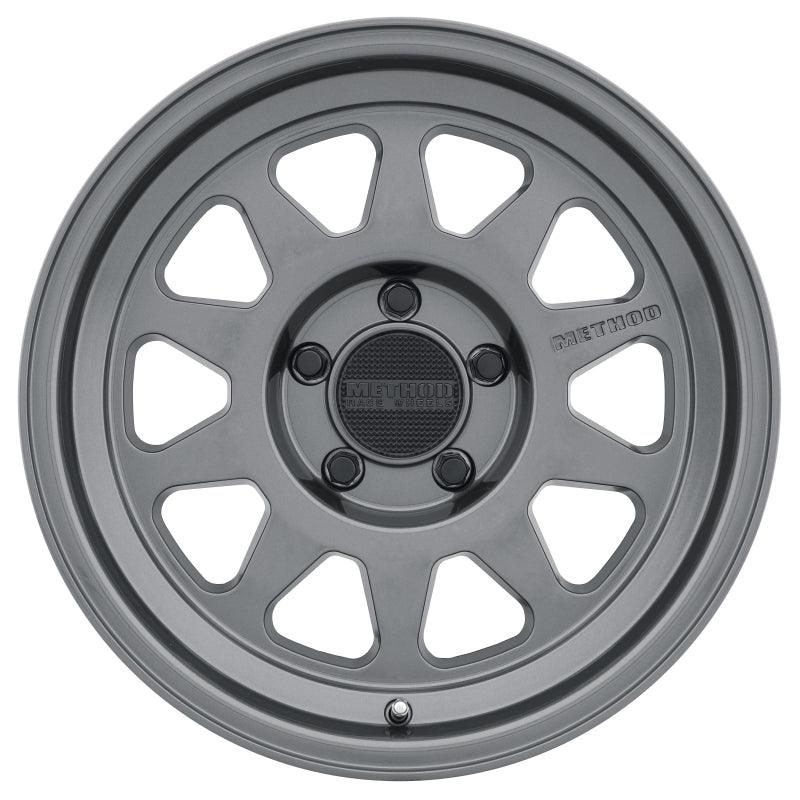 Method MR316 17x8.5 0mm Offset 5x5 71.5mm CB Gloss Titanium Wheel - Saikospeed