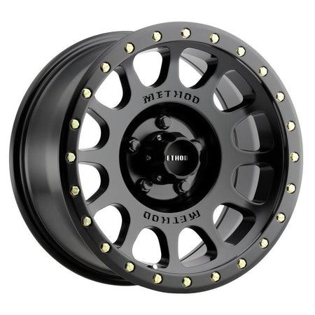 Method MR305 NV 17x8.5 0mm Offset 5x5 94mm CB Matte Black Wheel - Saikospeed