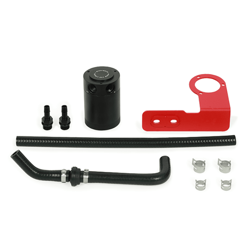 Mishimoto 2018+ Honda Accord 1.5T Direct Fit Catch Can - Red Bracket - Saikospeed