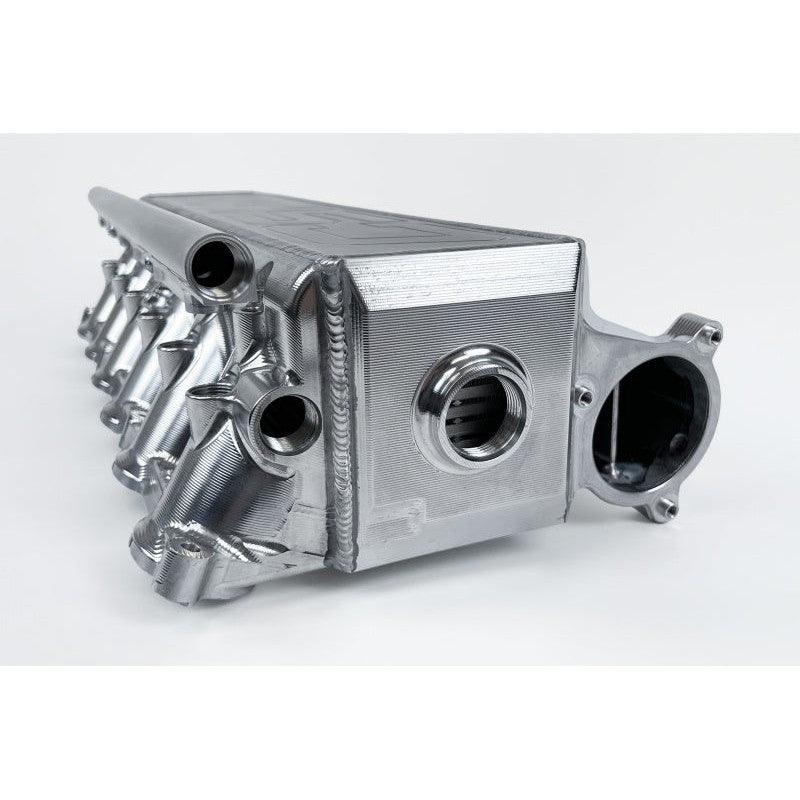 CSF Gen 2 B58 Race X Charge-Air-Cooler Manifold - Raw Billet Aluminum Finish - Saikospeed