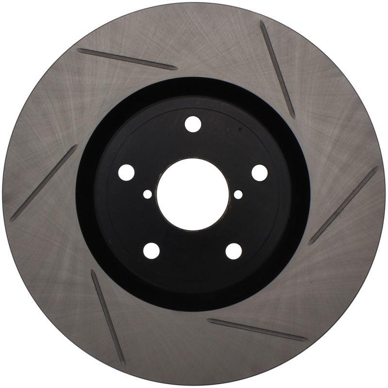 StopTech Power Slot 05-08 STi Front Left Slotted Rotor - Saikospeed