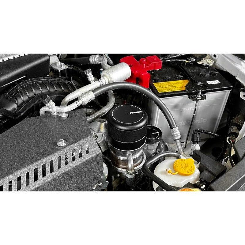 Perrin 2015+ Subaru WRX/STI Oil Filter Cover - Black - Saikospeed