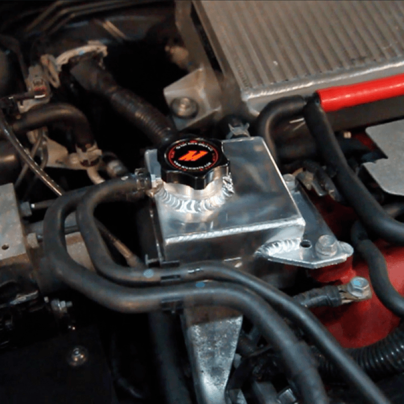 Mishimoto Subaru 02-07 WRX/ 04-14 STI WRX/STI Aluminum Coolant Expansion Tank - Saikospeed