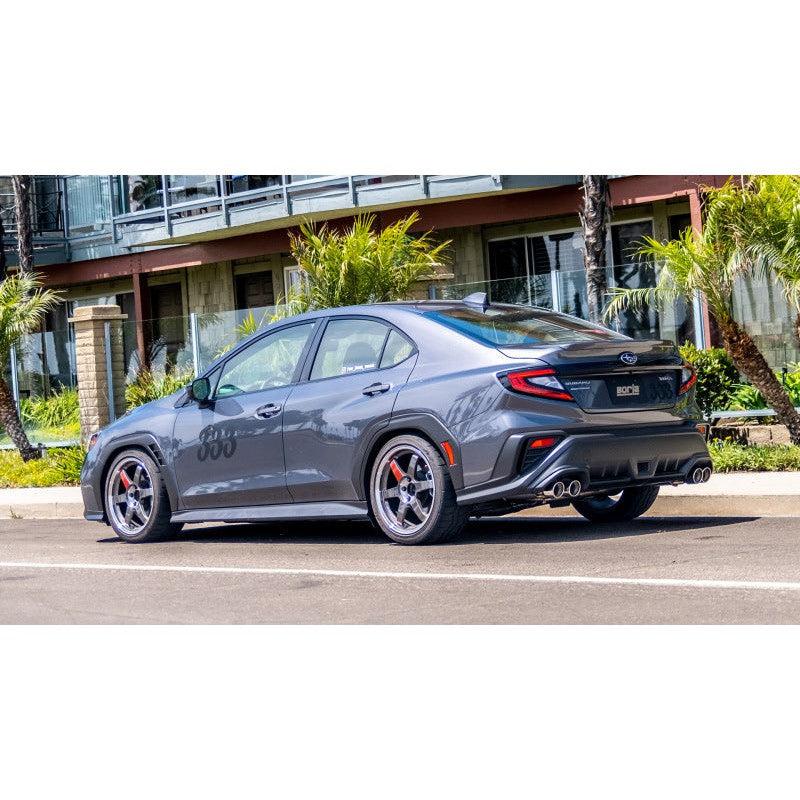 Borla 2022 Subaru WRX 2.4L Turbo AT/MT AWD S-Type Catback Exhaust Polished Tips - Saikospeed