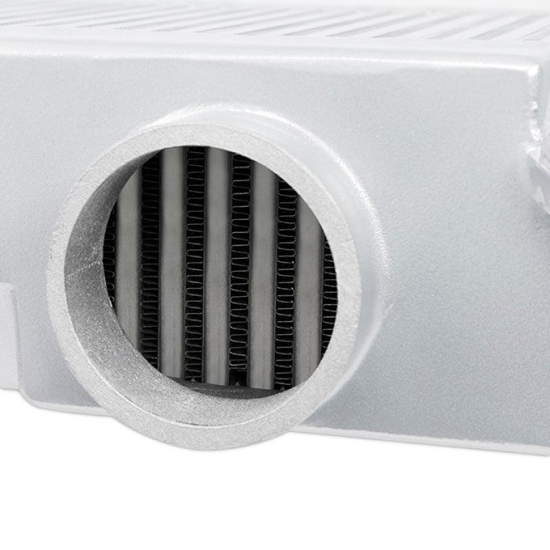 Mishimoto Subaru 08-15 WRX STi Top-Mount Intercooler Kit - Powder Coated Silver & Black Hoses - Saikospeed