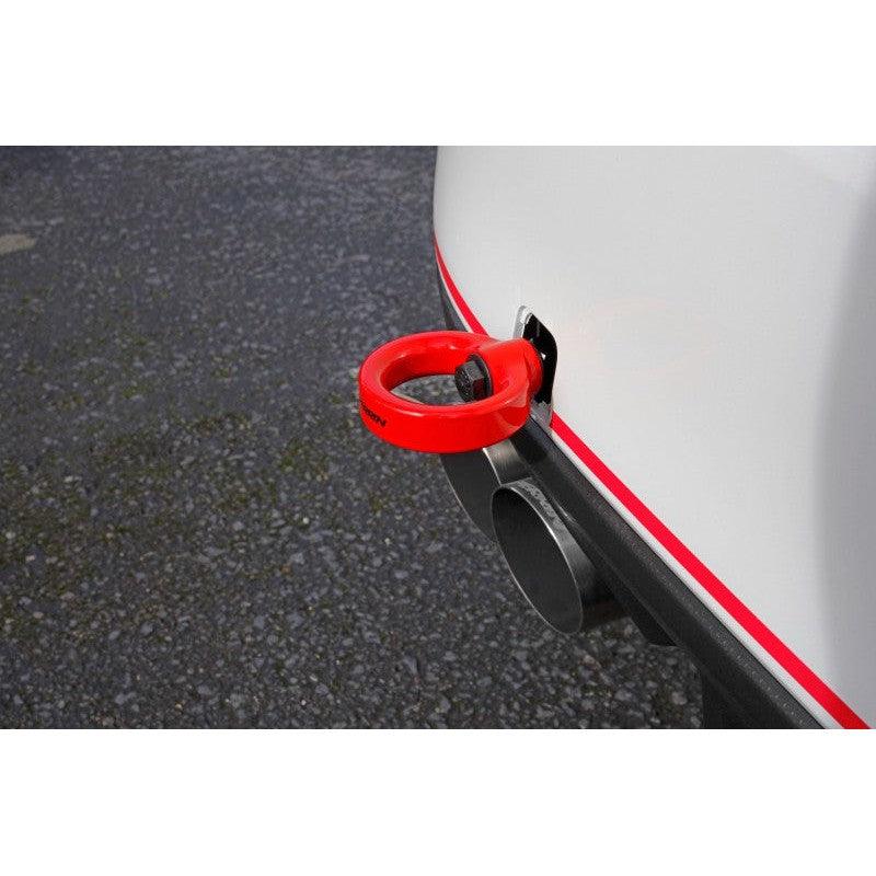 Perrin 15-19 Subaru WRX/STI Tow Hook Kit (Rear) - Red - Saikospeed