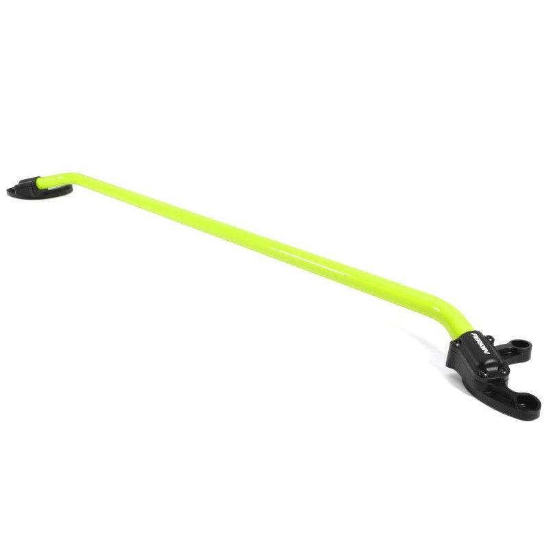 Perrin 2022 Subaru WRX Strut Brace w/ Billet Feet - Neon Yellow - Saikospeed