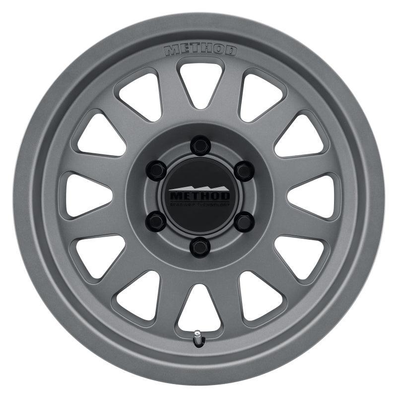 Method MR704 16x8 0mm Offset 6x5.5 106.25mm CB Matte Titanium Wheel - Saikospeed