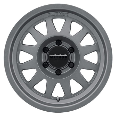 Method MR704 17x8.5 0mm Offset 5x5.5 108mm CB Matte Titanium Wheel - Saikospeed