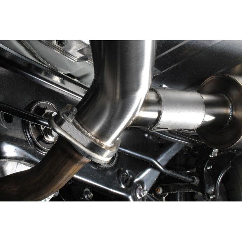 Perrin 2022 BRZ/GR86 Axle Back Exhaust SS (Single Side Exit w/Helmholtz Chamber) - Saikospeed