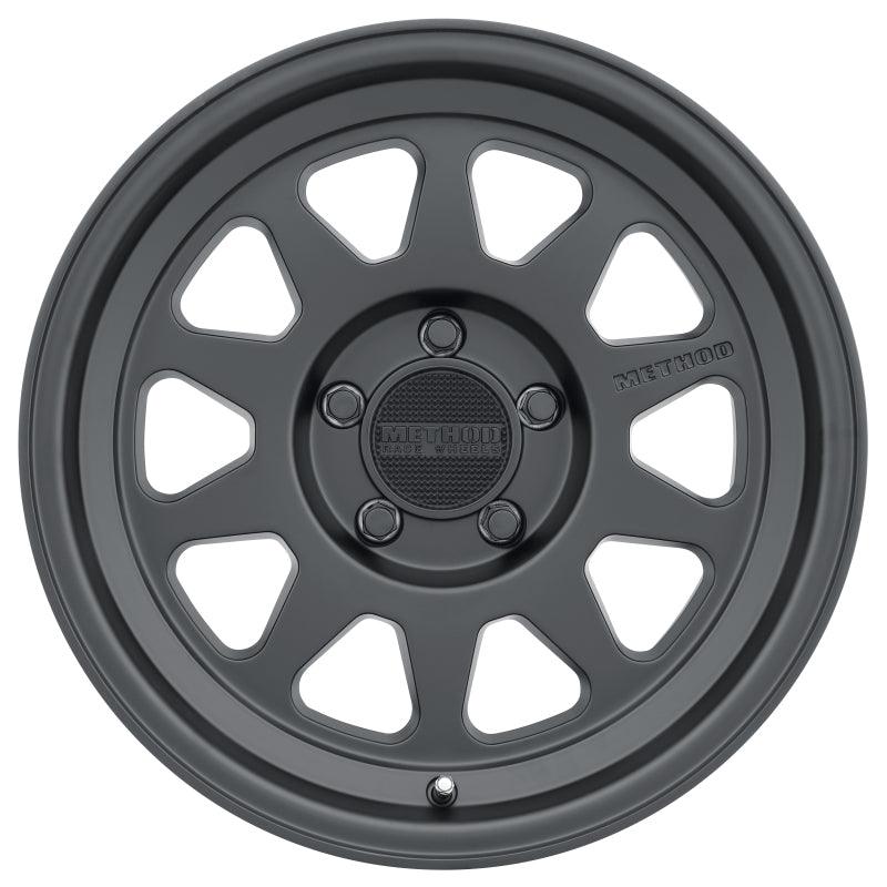 Method MR316 17x8.5 0mm Offset 5x5 71.5mm CB Matte Black Wheel - Saikospeed