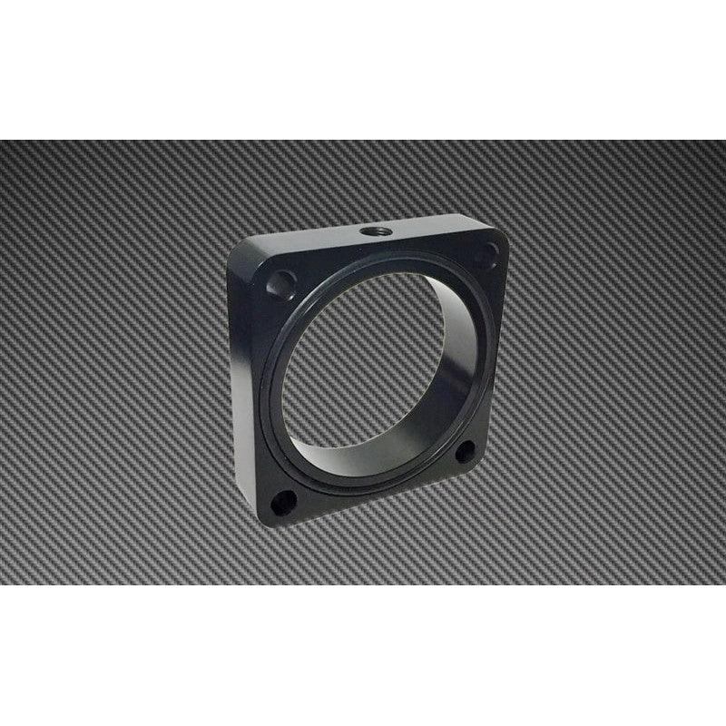 Torque Solution Throttle Body Spacer 2013+ Subaru BRZ/Scion FR-S - Black - Saikospeed