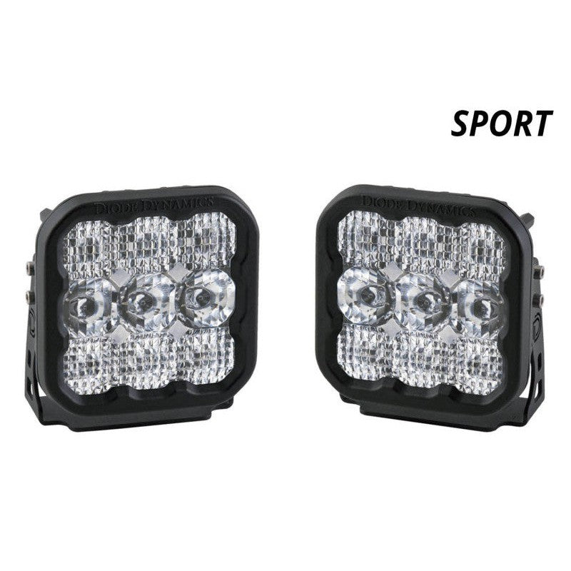 Diode Dynamics SS5 LED Pod Sport - White Driving (Pair)