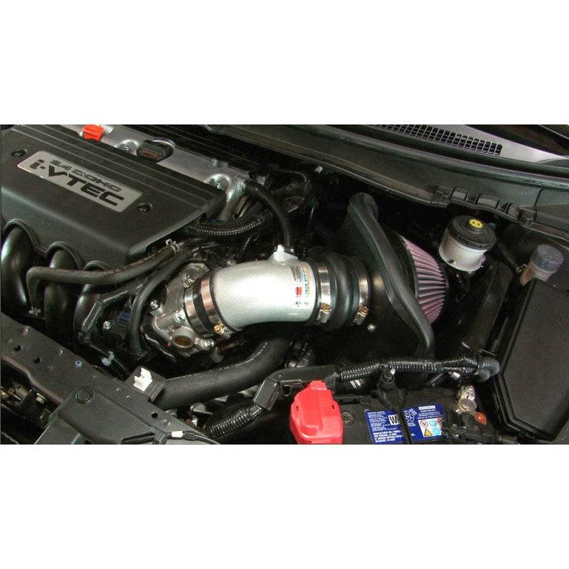 K&N 12 Honda Civic Si 2.4L L4 Silver Typhoon Intake - Saikospeed