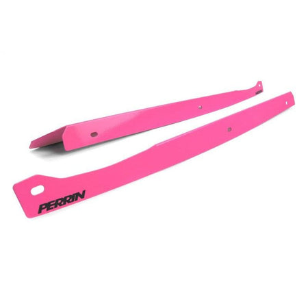 Perrin 08-14 Subaru WRX/STI Fender Shroud Set - Hyper Pink - Saikospeed